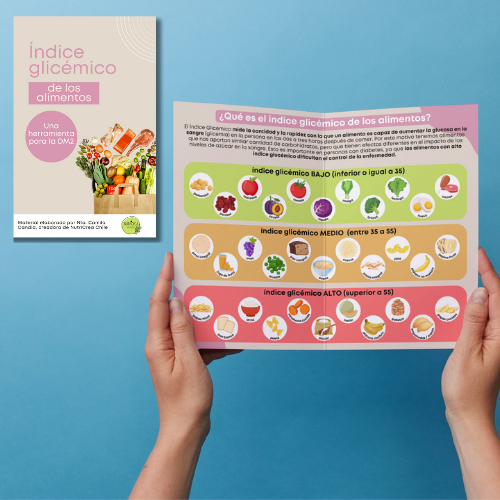 Díptico PDF Índice glicémico de los alimentos