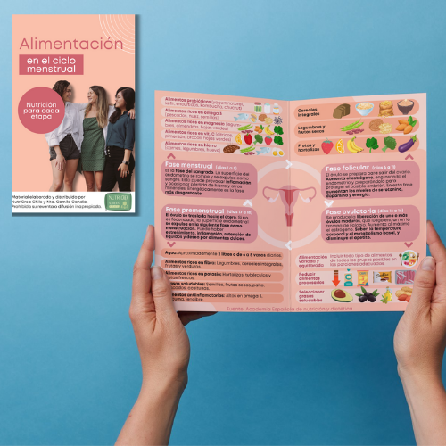 Díptico PDF Alimentación en el ciclo menstrual