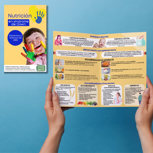Díptico PDF Nutrición en el Síndrome de Down