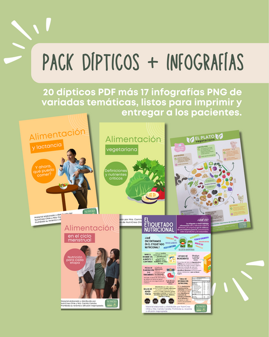 PACK PROMOCIONAL Dípticos + Infografías digital