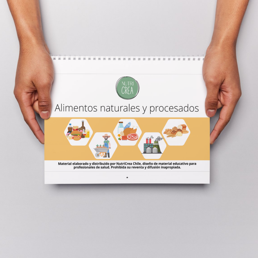 Cuadernillo Alimentos naturales y procesados