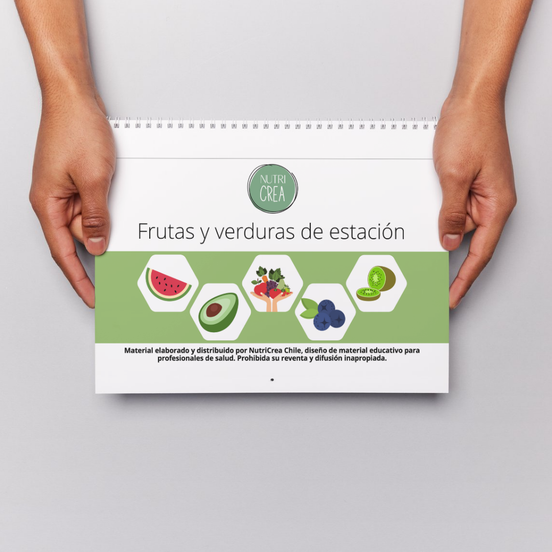 Cuadernillo Frutas y verduras de estación