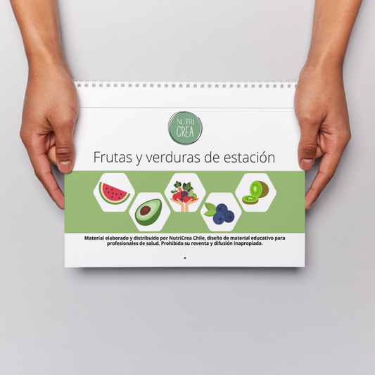 Cuadernillo Frutas y verduras de estación