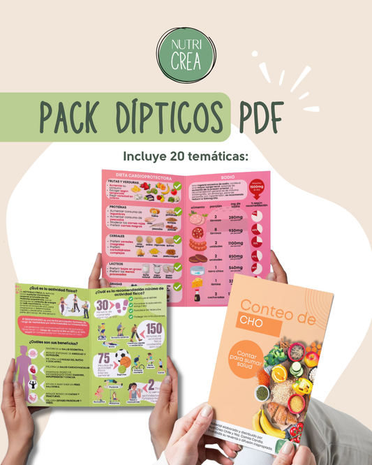 Pack dípticos PDF